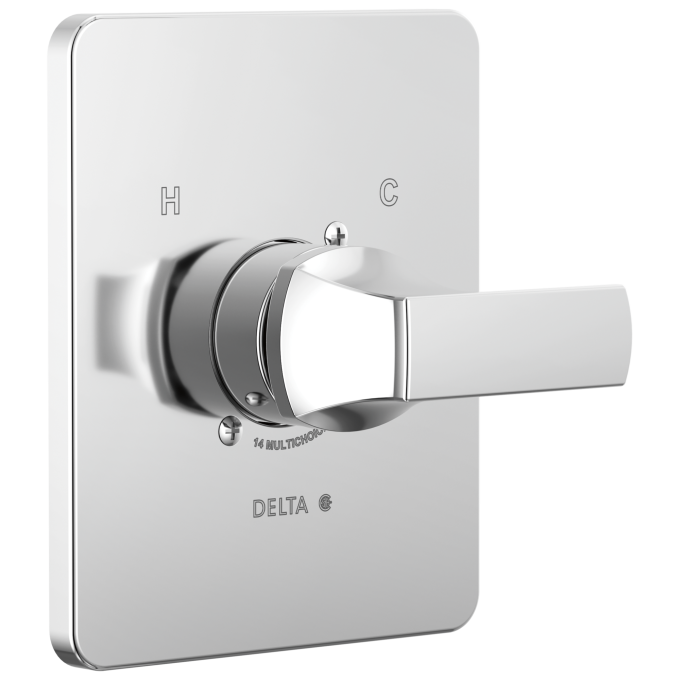 DELTA Velum Monitor 14 Series Valve Only Trim — Chrome