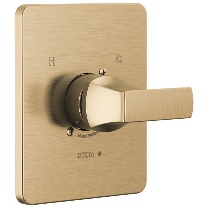 DELTA Velum Monitor 14 Series Valve Only Trim — Champagne Bronze