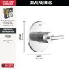 DELTA Altado Monitor 14 Series Valve Only Trim — Chrome
