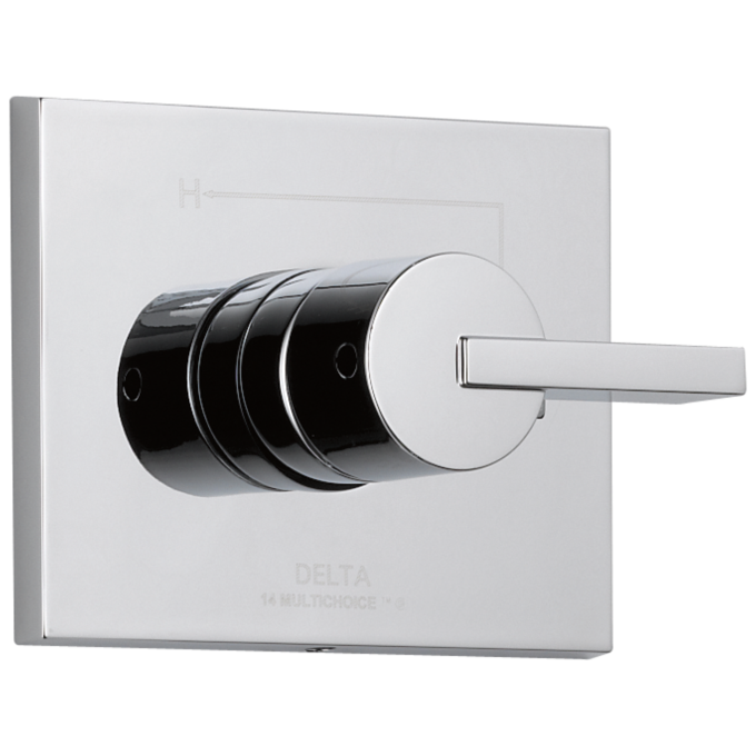DELTA Vero Monitor 14 Series Valve Only Trim — Chrome
