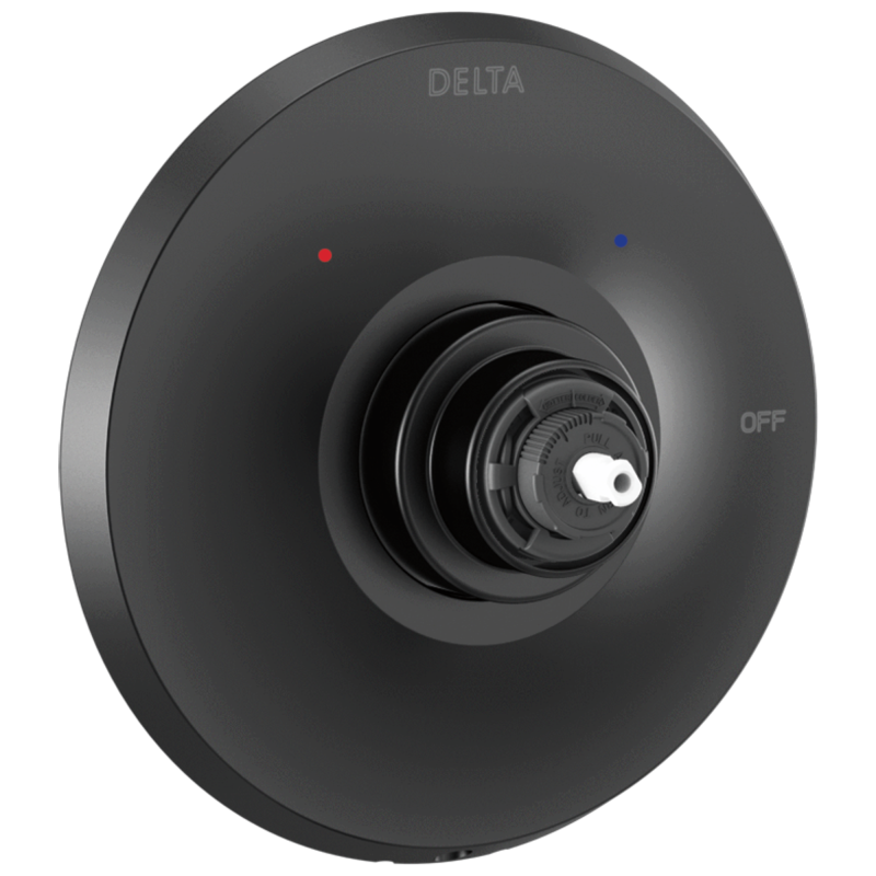 DELTA Dorval Monitor 14 Series Valve Only Trim - Less Handle — Matte Black