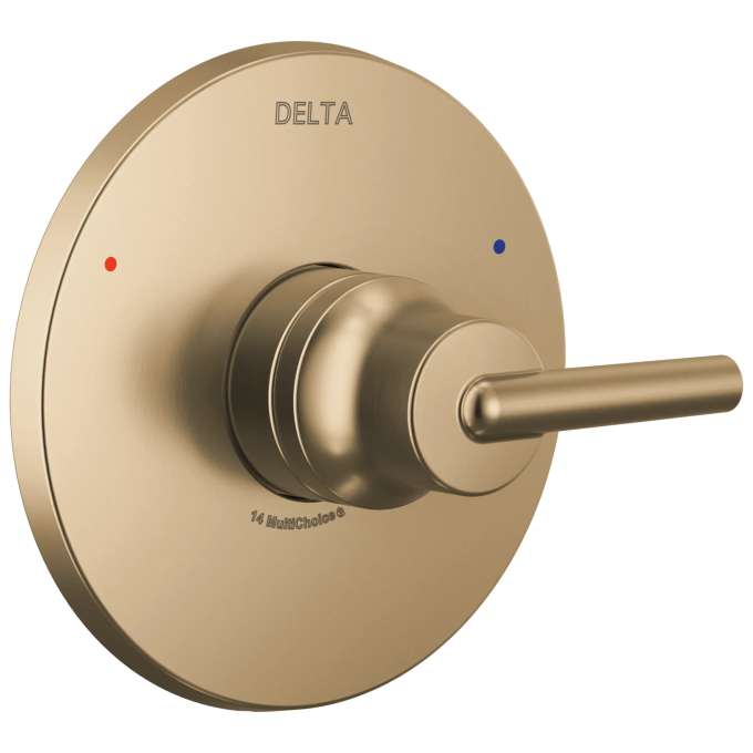 DELTA Trinsic Monitor 14 Series Valve Only Trim — Champagne Bronze