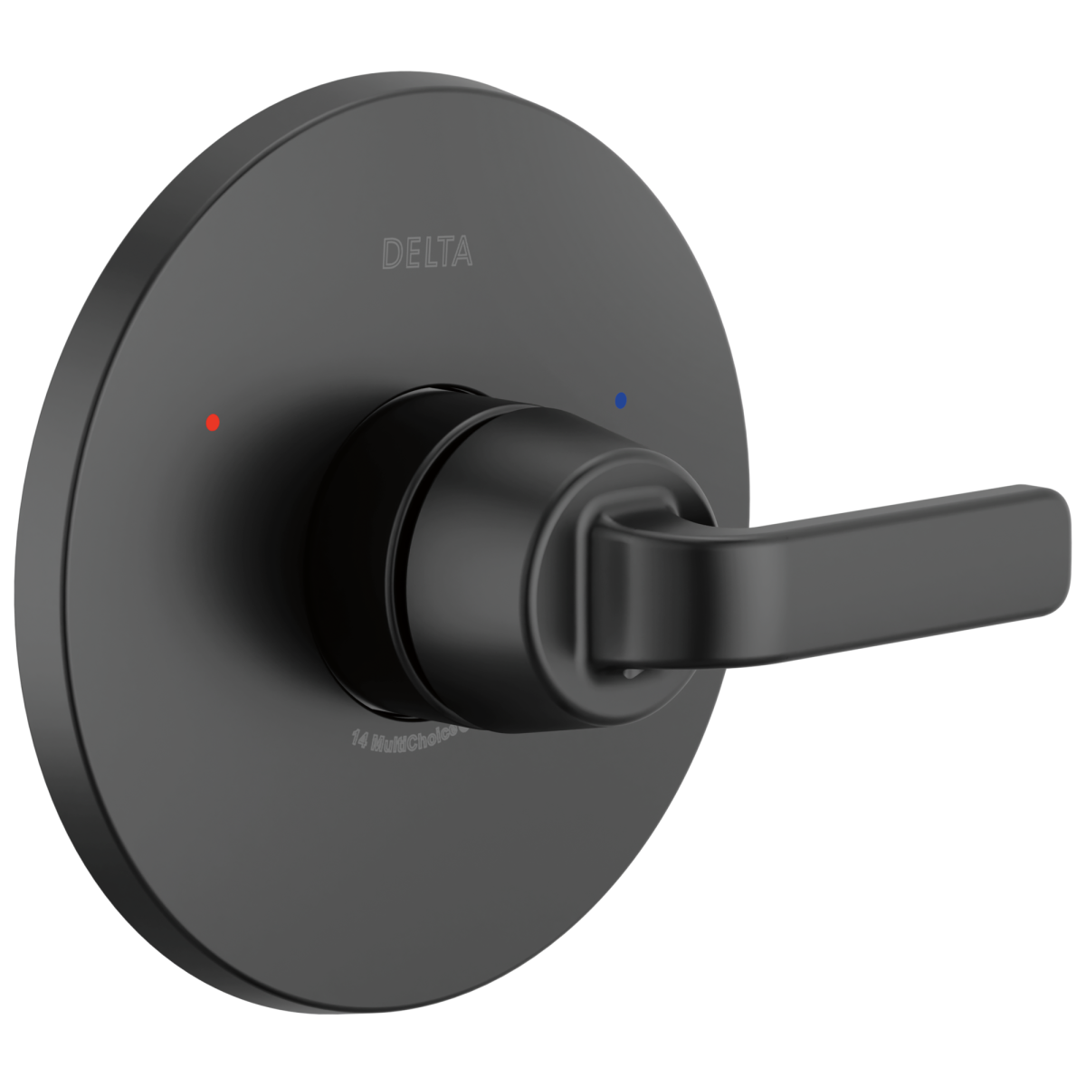 DELTA Lineax Monitor 14 Series Valve Only Trim — Matte Black