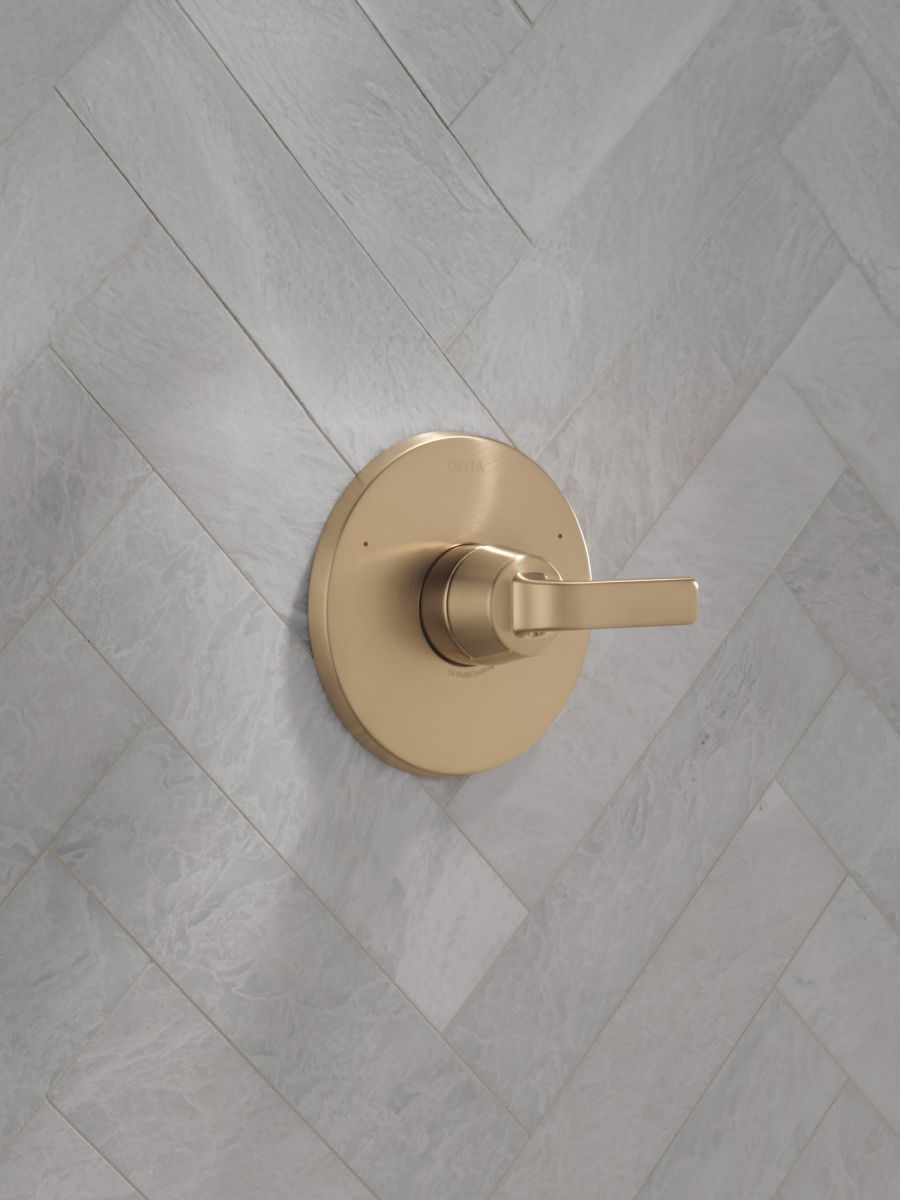 DELTA Lineax Monitor 14 Series Valve Only Trim — Champagne Bronze