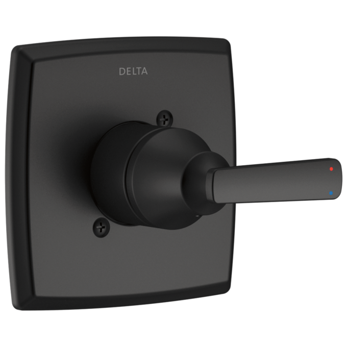 DELTA Ashlyn Monitor 14 Series Valve Only Trim — Matte Black