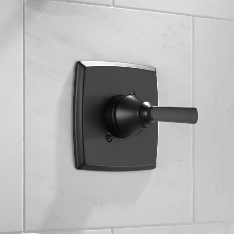 DELTA Ashlyn Monitor 14 Series Valve Only Trim — Matte Black