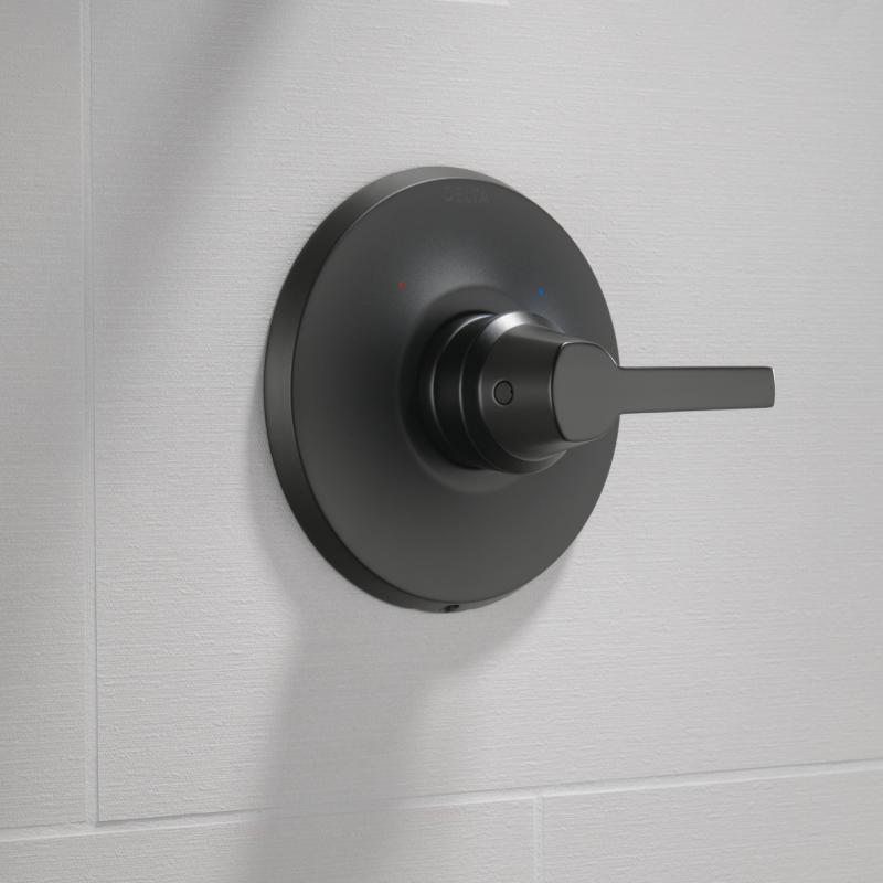 DELTA Galeon 14 Series Valve Only Trim — Matte Black