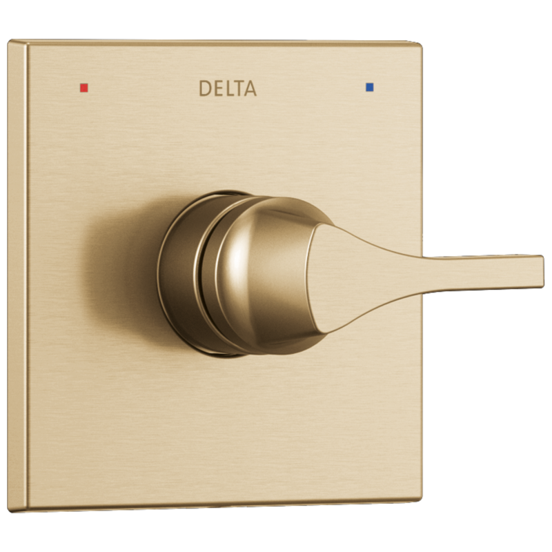 DELTA Zura Monitor 14 Series Valve Only Trim — Champagne Bronze