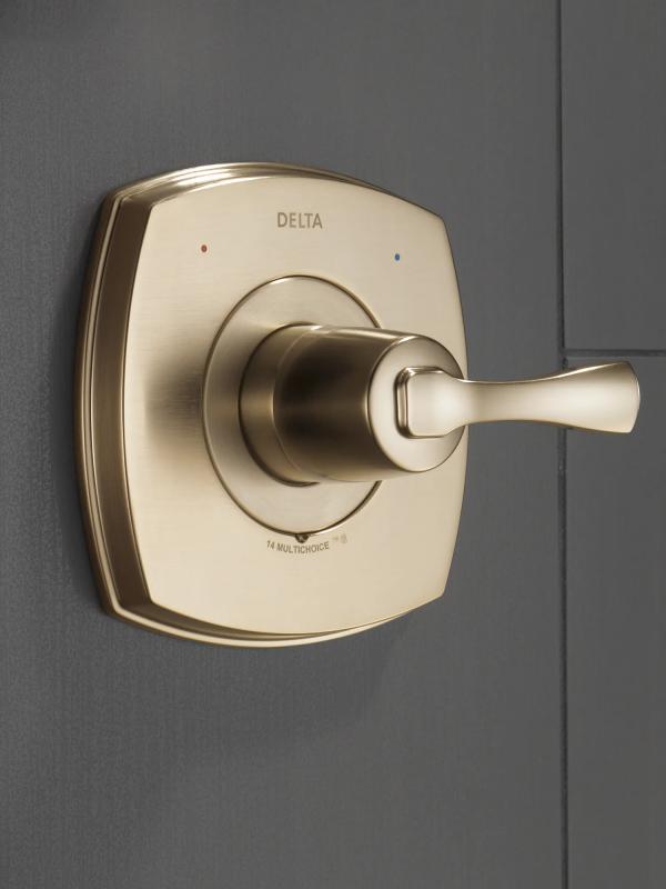 DELTA Stryke 14 Series Valve Only — Lumicoat® Champagne Bronze