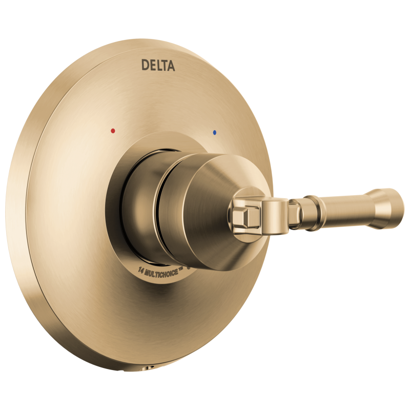 DELTA Broderick 14 Series Valve Only Trim — Lumicoat® Champagne Bronze