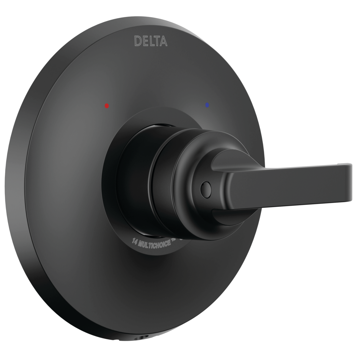 DELTA Tetra 14 Series Valve Only Trim — Matte Black