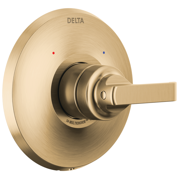 DELTA Tetra 14 Series Valve Only Trim — Lumicoat® Champagne Bronze