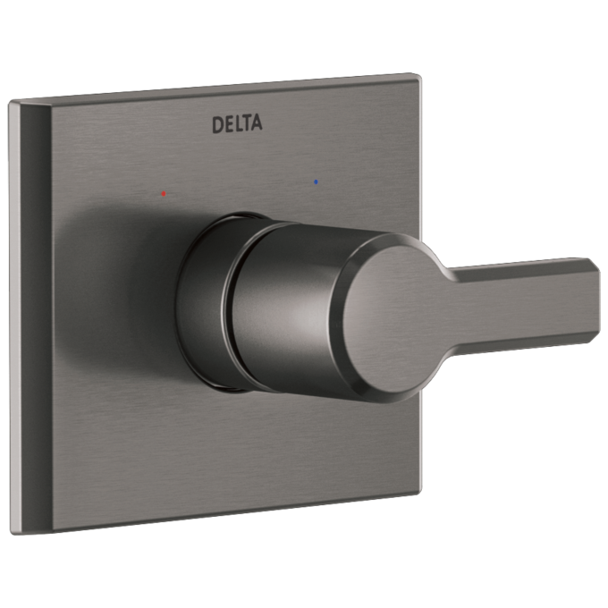 DELTA Pivotal Monitor 14 Series Valve Only Trim — Lumicoat® Black Stainless