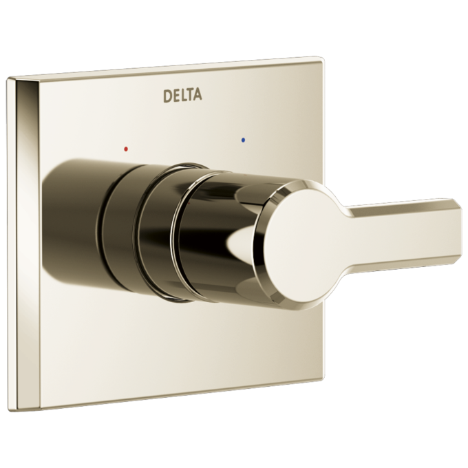 DELTA Pivotal Monitor 14 Series Valve Only Trim — Lumicoat® Polished Nickel