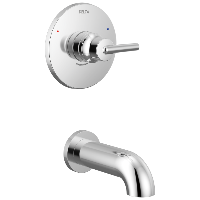 DELTA Trinsic Monitor 14 Series Tub Trim — Chrome