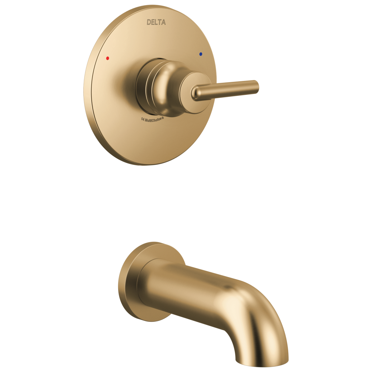 DELTA Trinsic Monitor 14 Series Tub Trim — Champagne Bronze