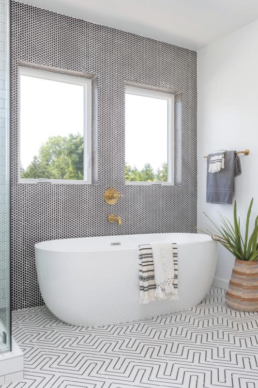 DELTA Trinsic Monitor 14 Series Tub Trim — Champagne Bronze