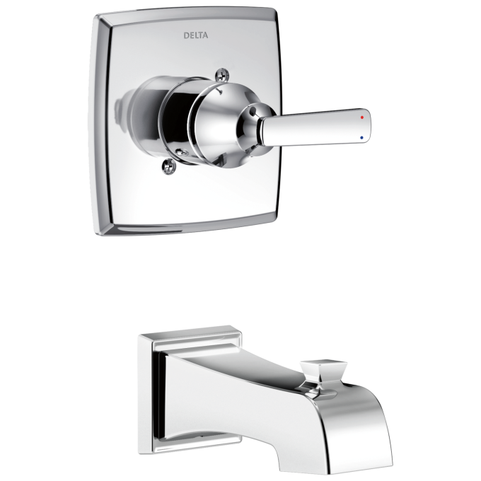 DELTA Ashlyn Monitor 14 Series Tub Trim — Chrome