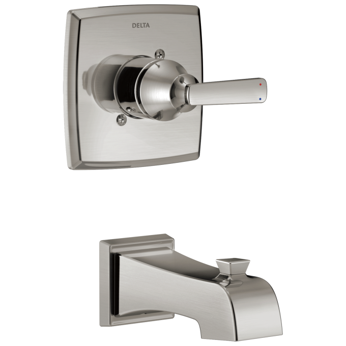 DELTA Ashlyn Monitor 14 Series Tub Trim — Stainless