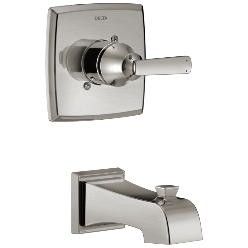 DELTA Ashlyn Monitor 14 Series Tub Trim — Stainless