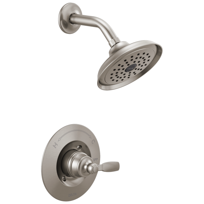 DELTA Woodhurst Shower Trim — Stainless