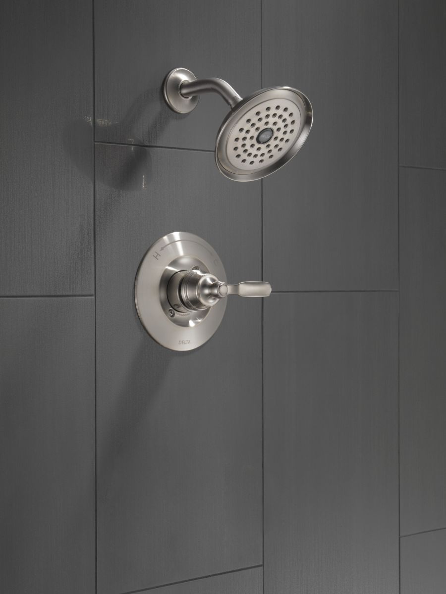 DELTA Woodhurst Shower Trim — Stainless