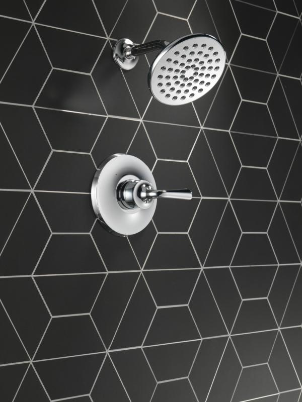 DELTA Kayra Monitor 14 Series Shower Trim — Chrome