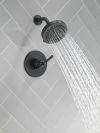 DELTA Saylor Monitor 14 Series Shower Trim — Matte Black