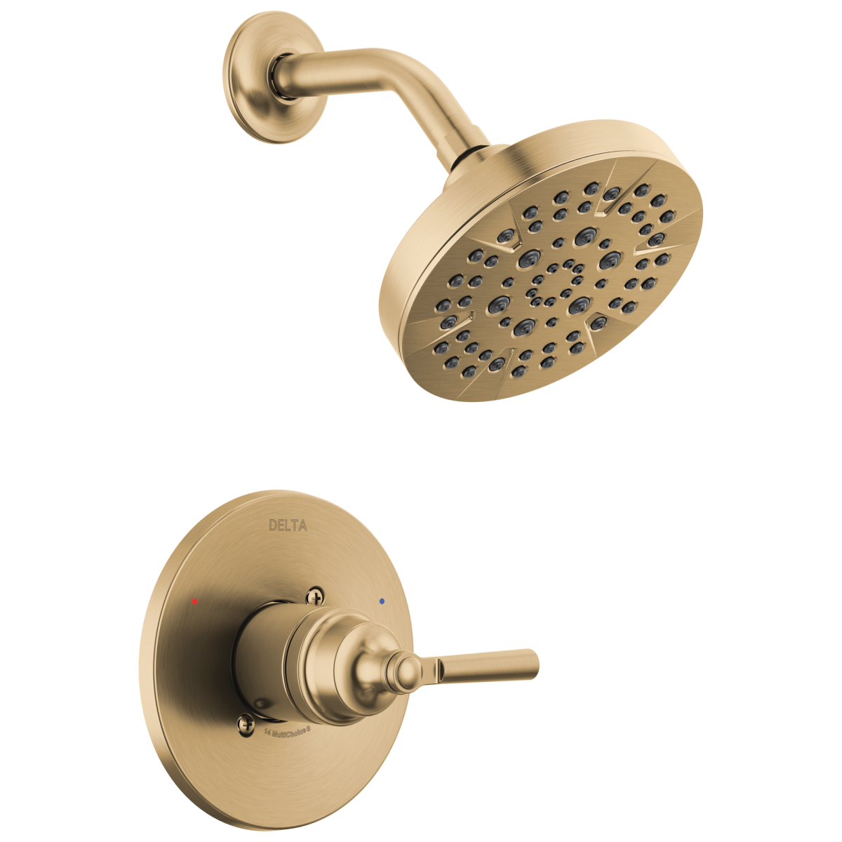 DELTA Saylor Monitor 14 Series Shower Trim — Champagne Bronze