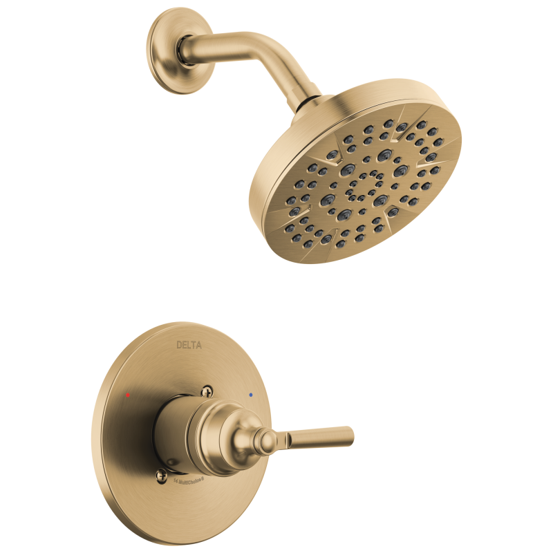DELTA Saylor Monitor 14 Series Shower Trim — Champagne Bronze