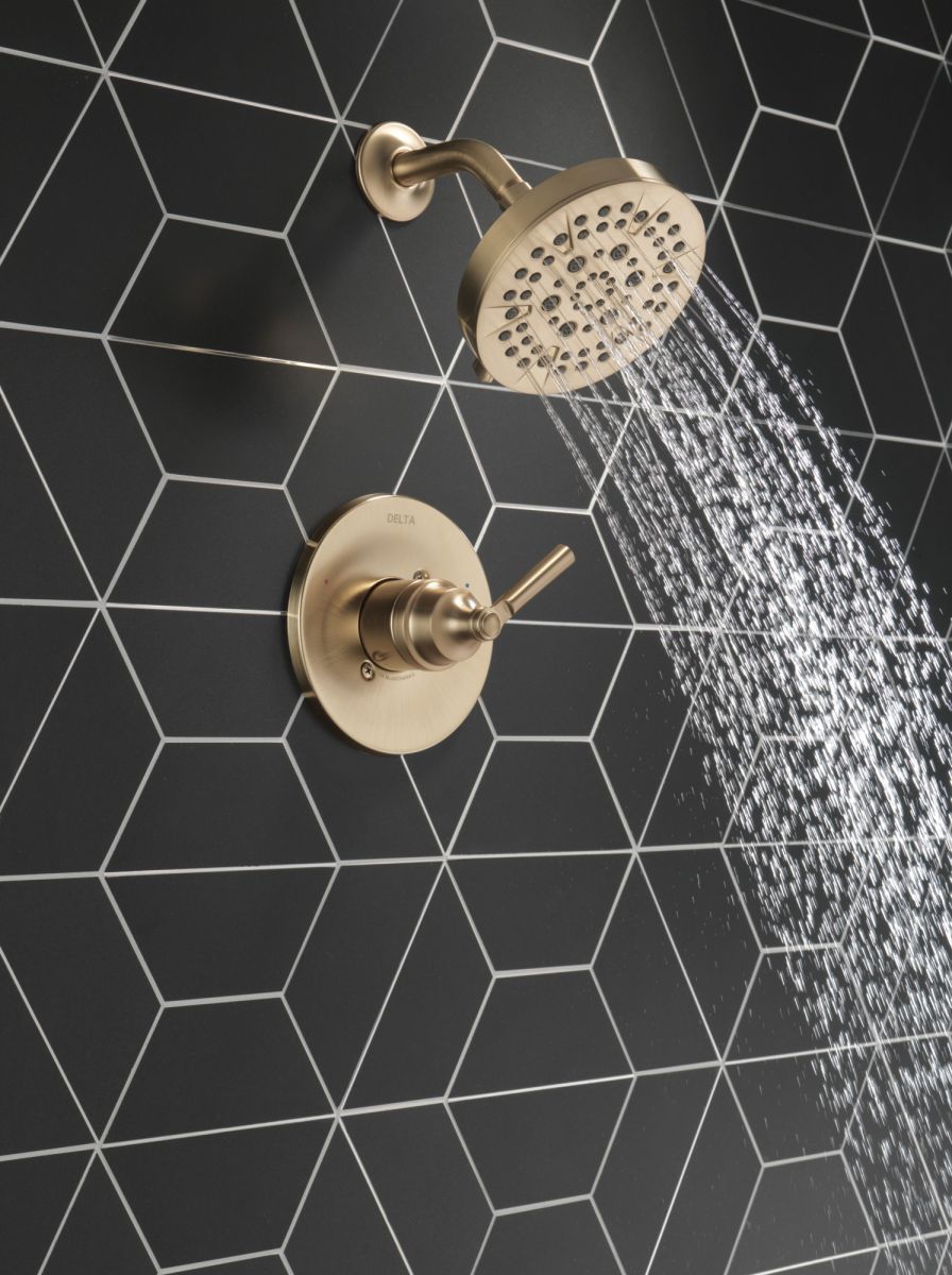 DELTA Saylor Monitor 14 Series Shower Trim — Champagne Bronze