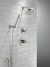 DELTA Grail Premium Single-Setting Adjustable Wall Mount Hand Shower — Stainless