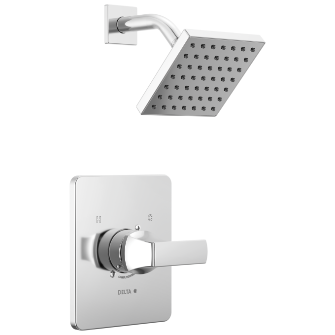 DELTA Velum Monitor 14 Series Shower Trim — Chrome