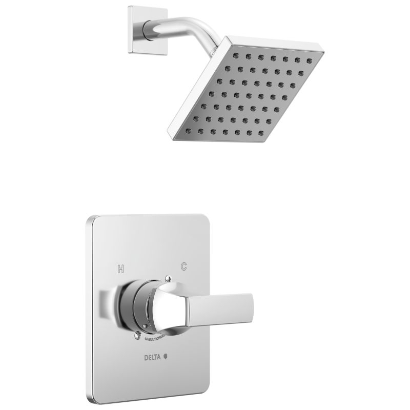 DELTA Velum Monitor 14 Series Shower Trim — Chrome