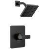 DELTA Velum Monitor 14 Series Shower Trim — Matte Black