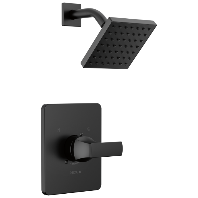DELTA Velum Monitor 14 Series Shower Trim — Matte Black