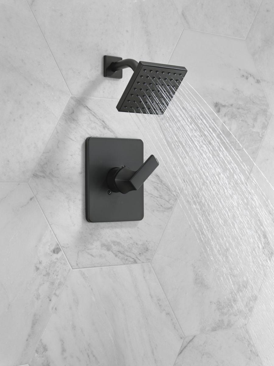DELTA Velum Monitor 14 Series Shower Trim — Matte Black