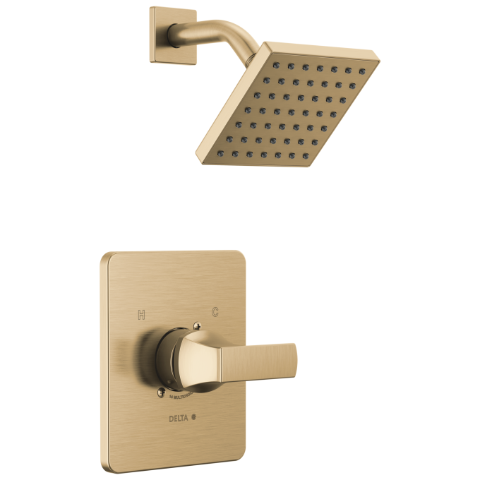 DELTA Velum Monitor 14 Series Shower Trim — Champagne Bronze