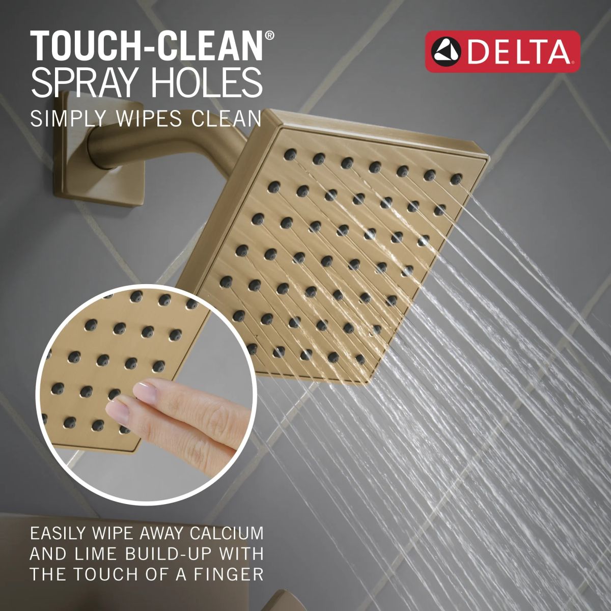 DELTA Velum Monitor 14 Series Shower Trim — Champagne Bronze