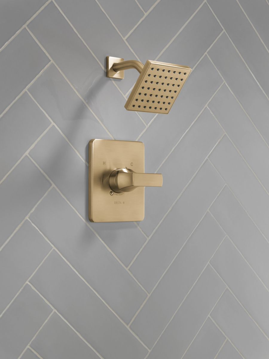 DELTA Velum Monitor 14 Series Shower Trim — Champagne Bronze