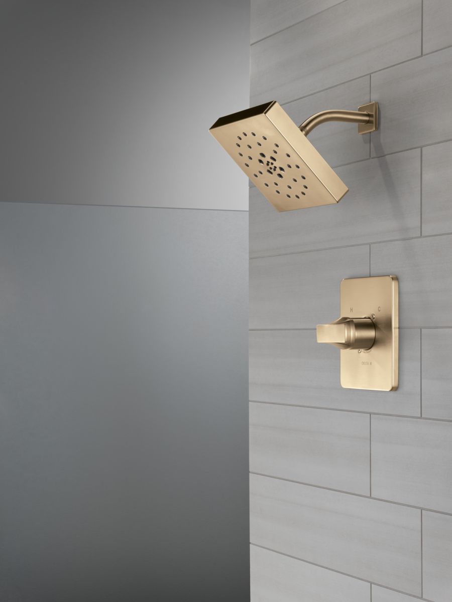 DELTA Velum Monitor 14 Series Shower Trim - Less Head — Champagne Bronze