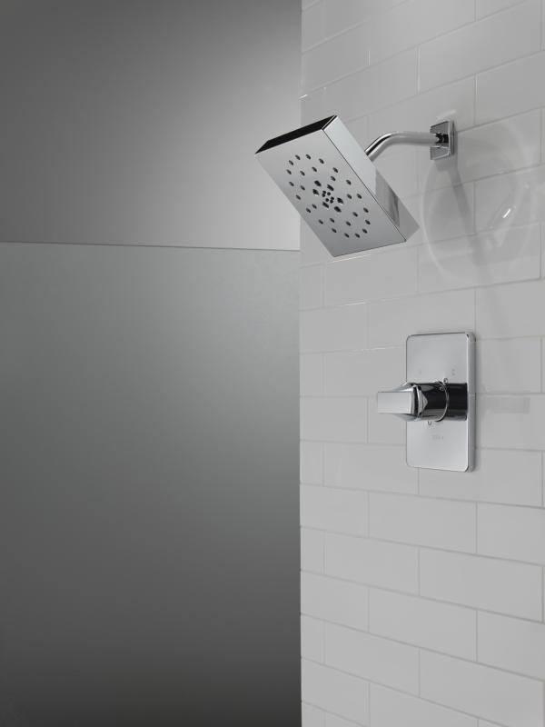 DELTA Velum Monitor 14 Series Shower Trim - Less Head — Chrome