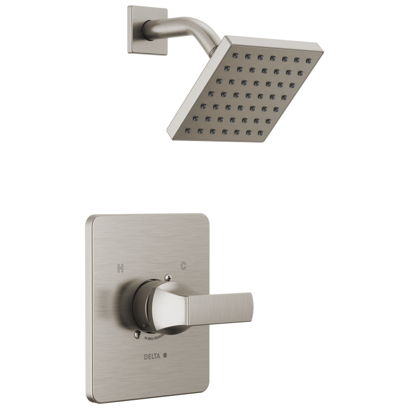 DELTA Velum Monitor 14 Series Shower Trim — Stainless