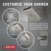 DELTA Velum Monitor 14 Series Shower Trim - Less Head — Stainless