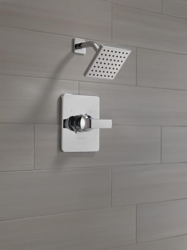DELTA Velum Monitor 14 Series Shower Trim — Chrome