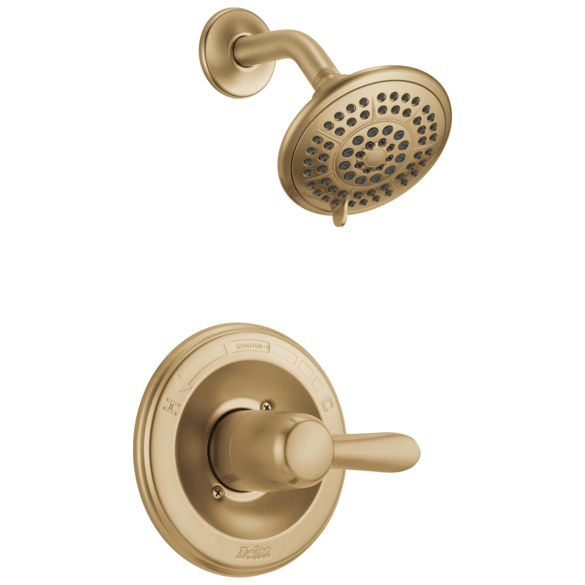 DELTA Lahara Monitor 14 Series Shower Trim — Champagne Bronze