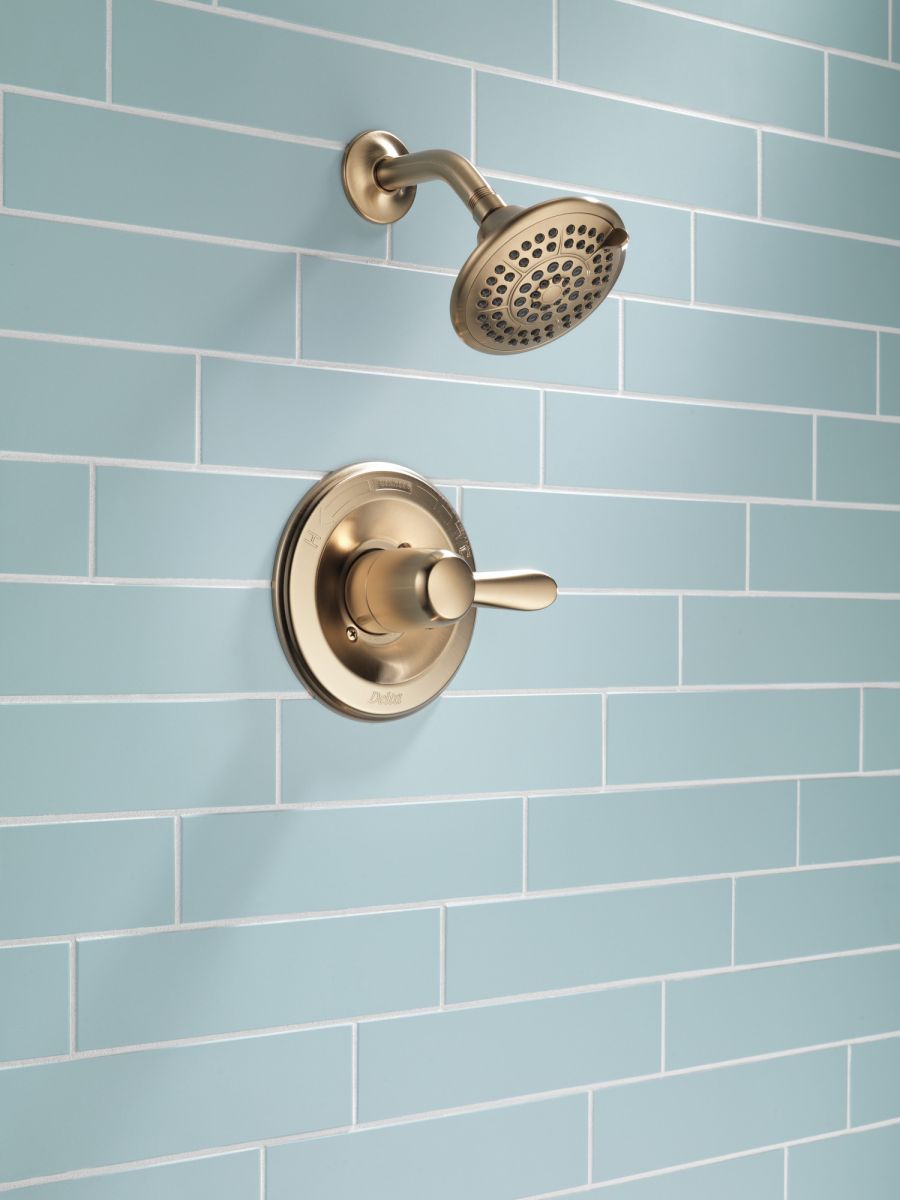 DELTA Lahara Monitor 14 Series Shower Trim — Champagne Bronze