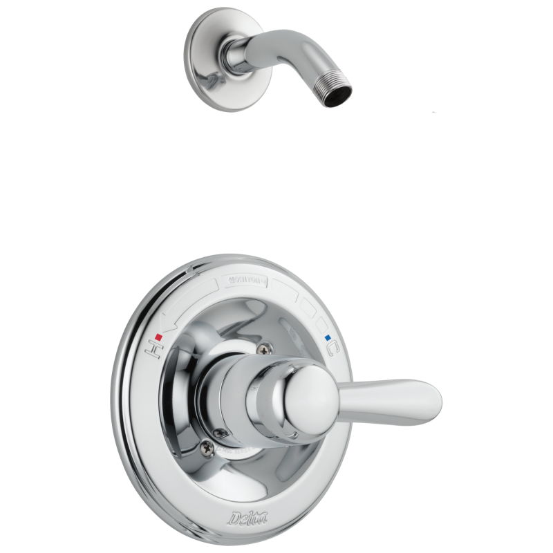 DELTA Lahara Monitor 14 Series Shower Trim - Less Head — Chrome