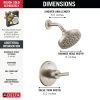 DELTA Altado Monitor 14 Series Shower Trim — Stainless