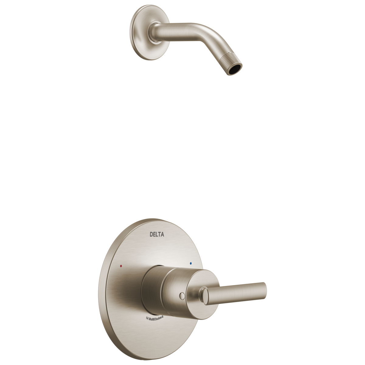 DELTA Altado Monitor 14 Series Shower Trim - Less Head — Stainless